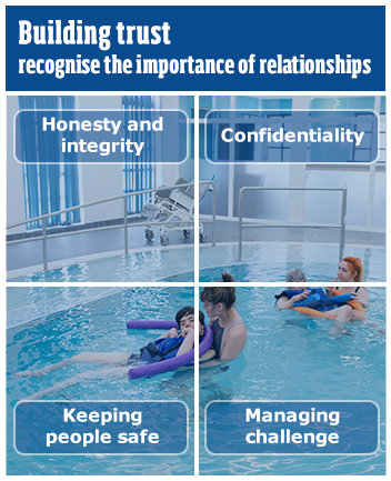 Building trust - recognise the importance of relationships