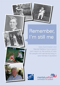 The front cover of Remember I'm Still Me